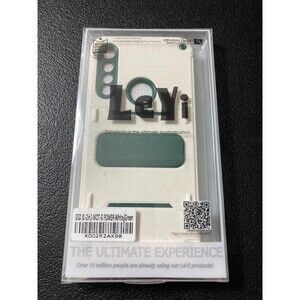 LeYi Mobile Phone Case for Motorola Moto G Power White/Green New in Package